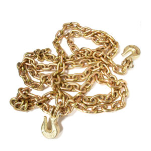 Ланцюг кріплення класу 70, з гачками з засувкою для важких навантажень.